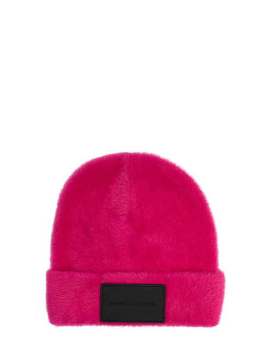 Marc Jacobs: Poly knit beanie w/logo - kids-girls_0 | Luisa Via Roma
