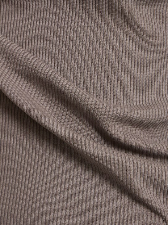 Agolde: Poppy cotton blend jersey tank top - women_1 | Luisa Via Roma