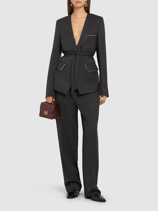 Victoria Beckham: ウールブレザー - women_1 | Luisa Via Roma