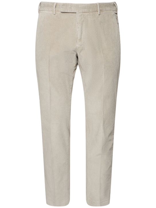 PT Torino: Rebel stretch corduroy pants - men_0 | Luisa Via Roma