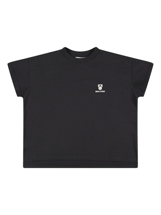 Main Story: T-shirt in cotone organico - kids-girls_0 | Luisa Via Roma