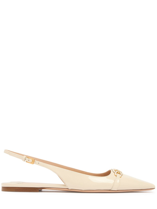 5mm Patent leather slingbacks