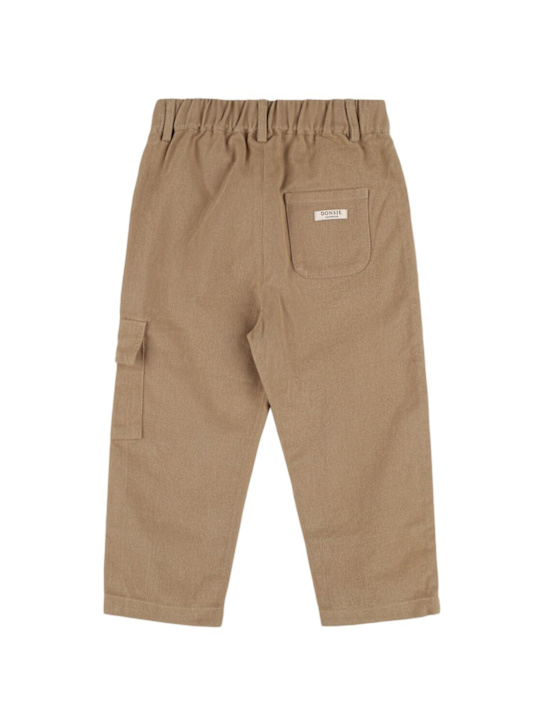 Donsje: Cotton gabardine pants - kids-boys_1 | Luisa Via Roma
