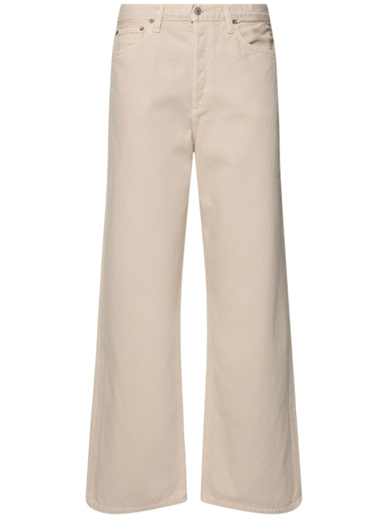 Agolde: Low slung baggy jeans - women_0 | Luisa Via Roma