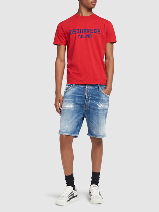 Dsquared2: Marine shorts - men_1 | Luisa Via Roma