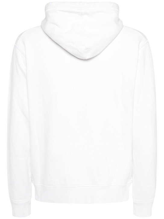 Dsquared2: Sweat-shirt Cool Fit à capuche - Blanc - men_4 | Luisa Via Roma
