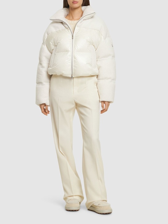 Moose Knuckles: Agate SH down jacket - women_1 | Luisa Via Roma