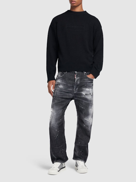 Dsquared2: Baumwollpullover - men_1 | Luisa Via Roma