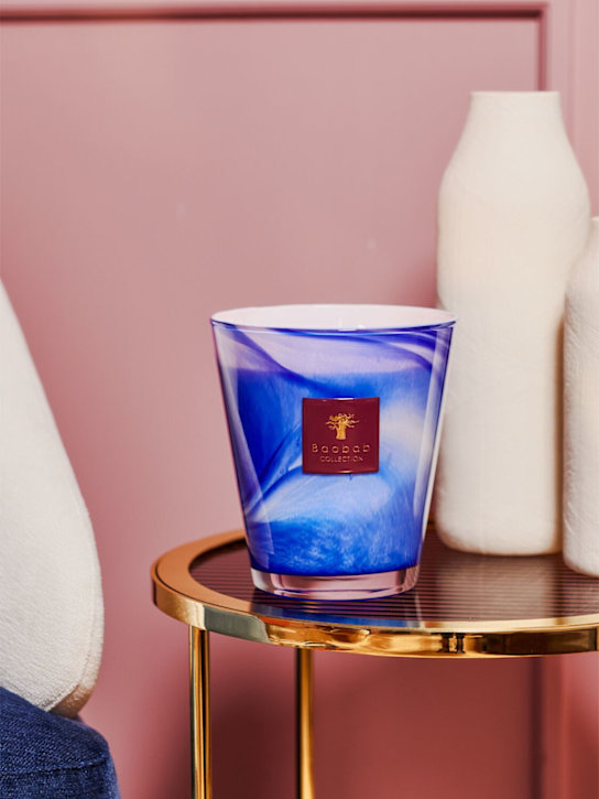 Baobab Collection: Max 16 Atlas Majorelle candle - Blue - ecraft_1 | Luisa Via Roma