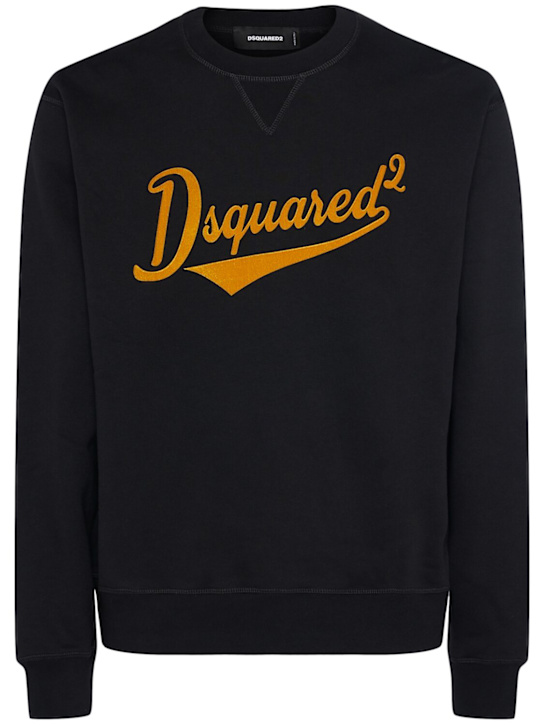 Dsquared2: Cool fit crewneck sweatshirt - men_0 | Luisa Via Roma