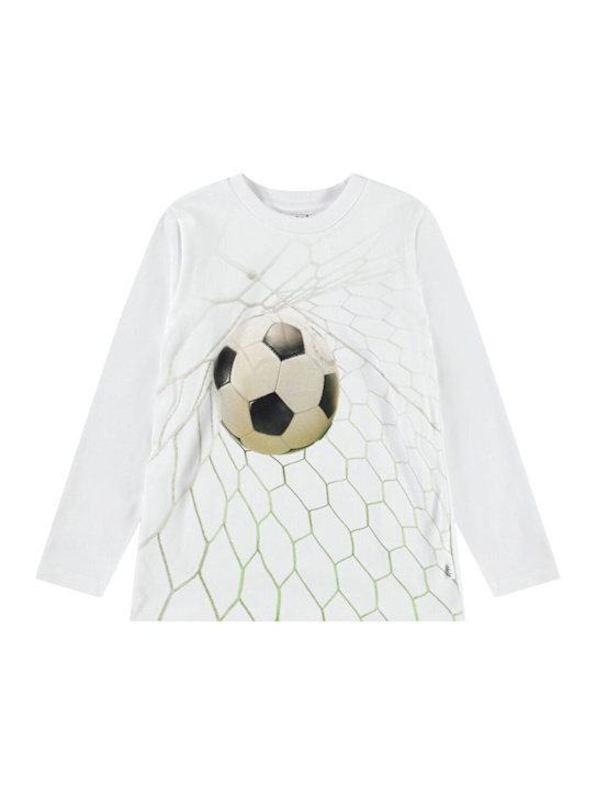 Molo: T-shirt in cotone organico - kids-boys_0 | Luisa Via Roma
