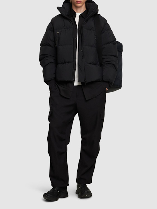Y-3: Recycled tech down jacket - men_1 | Luisa Via Roma