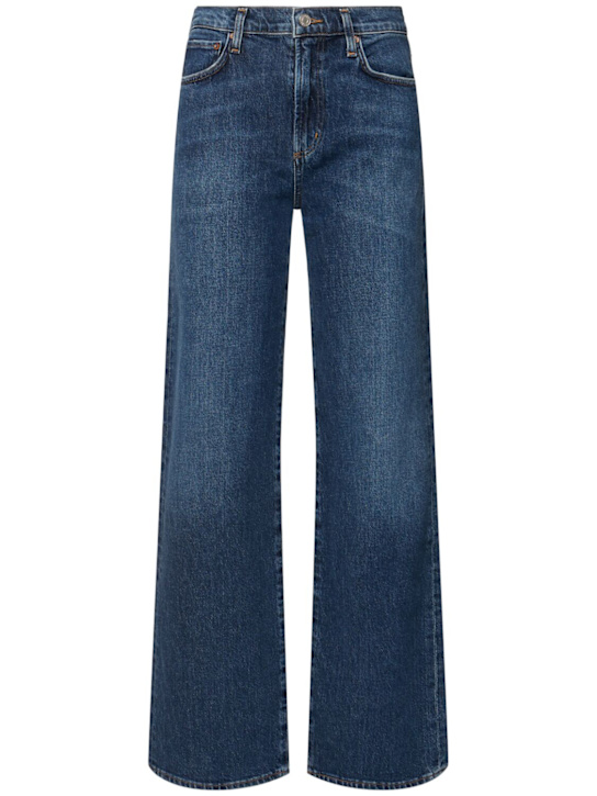 Agolde: Harper mid rise straight jeans - women_0 | Luisa Via Roma