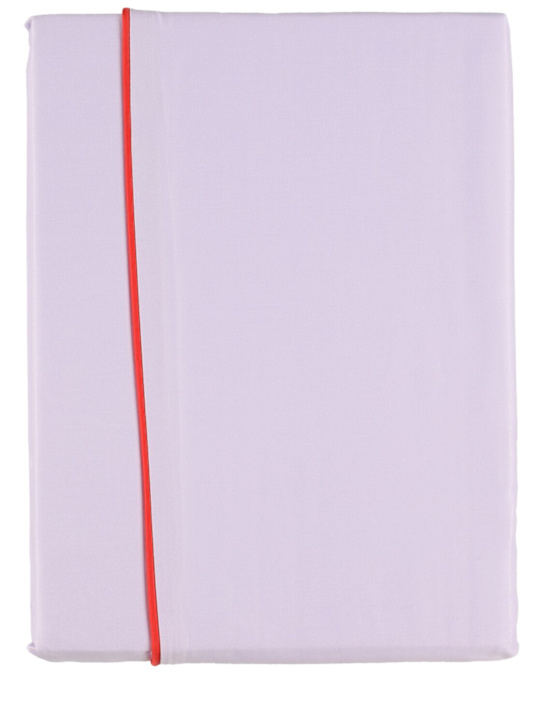 HAY: Outline organic cotton duvet cover - Purple - ecraft_0 | Luisa Via Roma