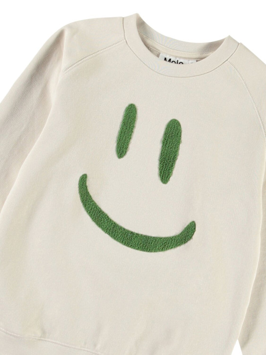 Molo: オーガニックコットンスウェットシャツ - kids-girls_1 | Luisa Via Roma