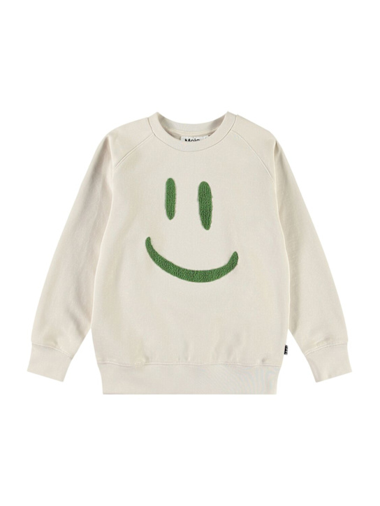 Molo: オーガニックコットンスウェットシャツ - kids-girls_0 | Luisa Via Roma