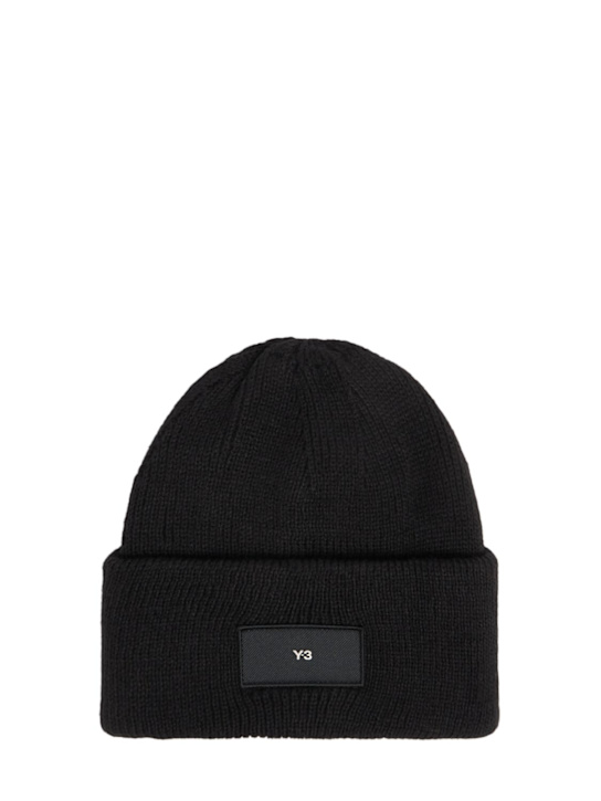 Y-3: Y-3 classic beanie - men_0 | Luisa Via Roma