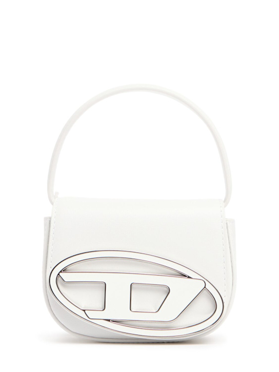 Diesel: XS 1DR leather top handle bag - men_0 | Luisa Via Roma