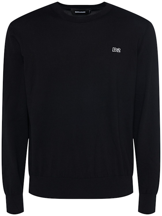 Dsquared2: コットンセーター - men_0 | Luisa Via Roma