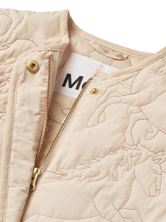 Molo: リサイクルナイロンキルティングジャケット - kids-girls_1 | Luisa Via Roma