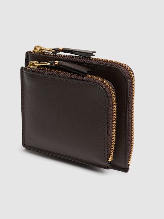Comme des Garçons Wallet: Outside pocket zip wallet - men_1 | Luisa Via Roma