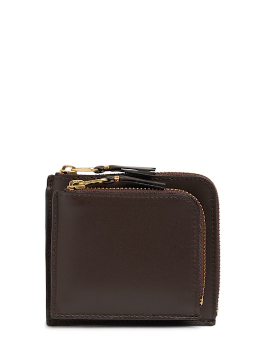 Comme des Garçons Wallet: Outside pocket zip wallet - men_0 | Luisa Via Roma