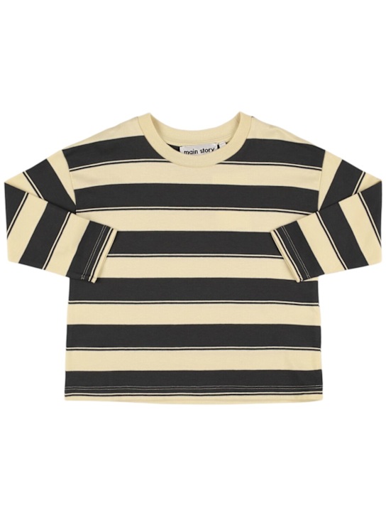 Main Story: Organic cotton long sleeve t-shirt - kids-boys_0 | Luisa Via Roma