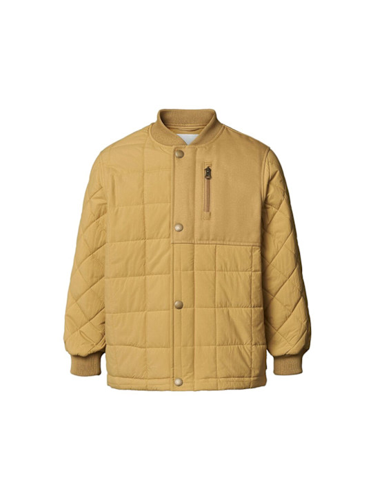Molo: Quilted recycled nylon jacket - kids-boys_0 | Luisa Via Roma