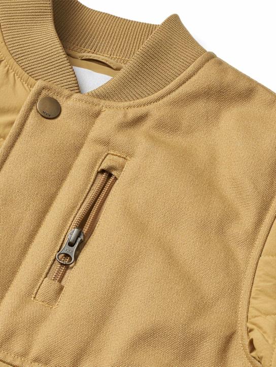 Molo: Quilted recycled nylon jacket - kids-boys_1 | Luisa Via Roma