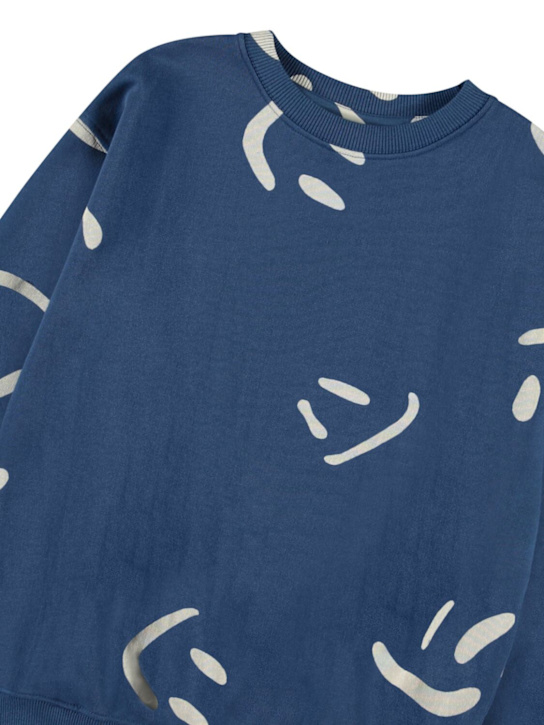Molo: Printed organic cotton sweatshirt - kids-boys_1 | Luisa Via Roma