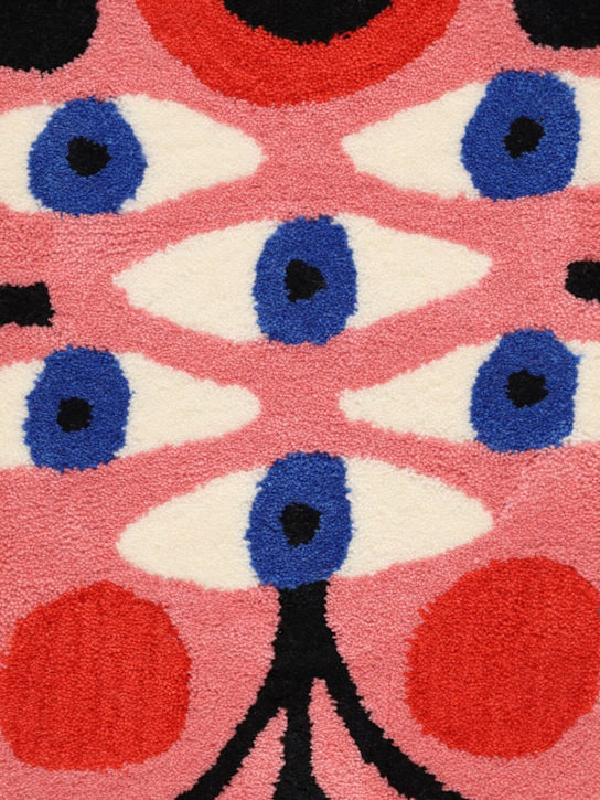 Qeeboo: Tappeto Oggian Gira - Rosa - ecraft_1 | Luisa Via Roma