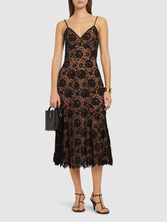 Crushed Dance floral lace slip dress - Thumbnail 2