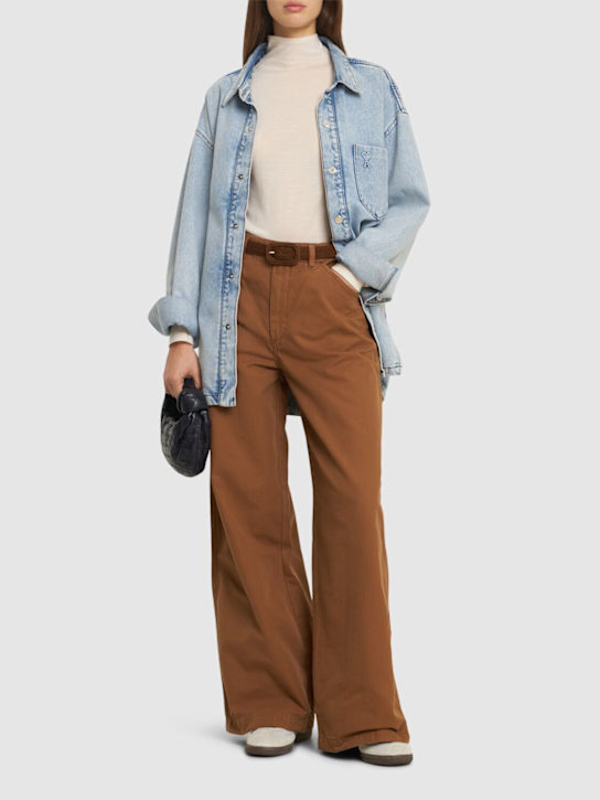 Roy Roger's: Pantalones de lona - women_1 | Luisa Via Roma