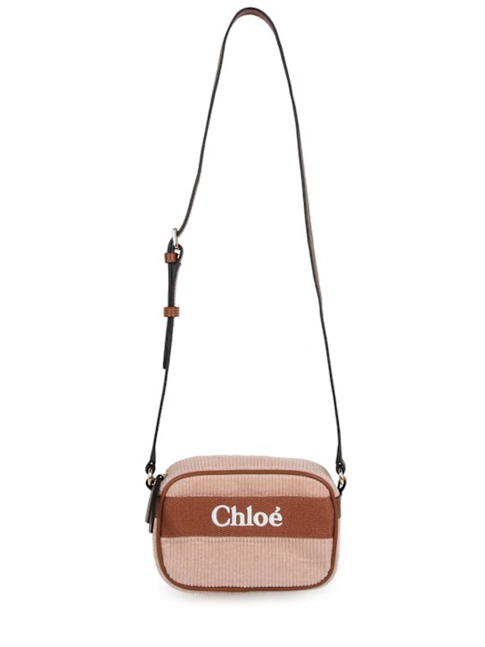 Chloé: 人工シアリング＆レザーバッグ - kids-girls_0 | Luisa Via Roma