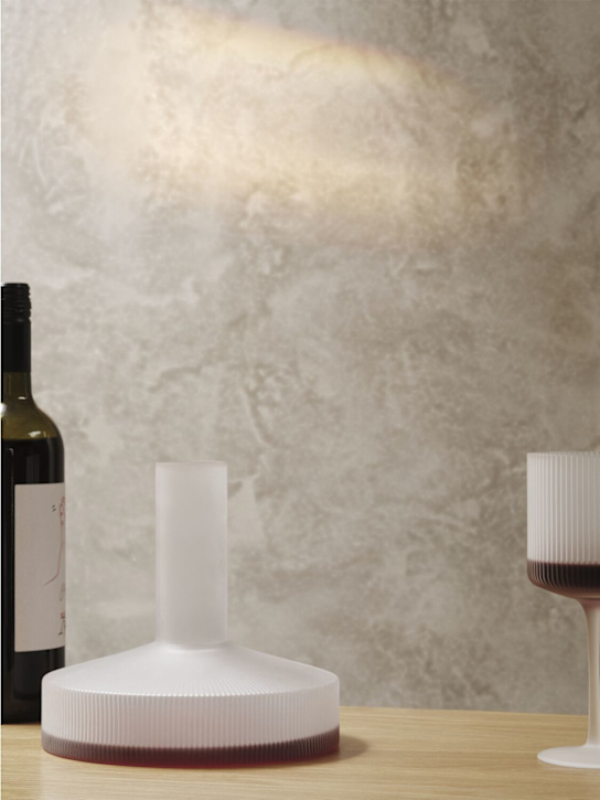 Ferm Living: Ripple wine carafe - ecraft_1 | Luisa Via Roma
