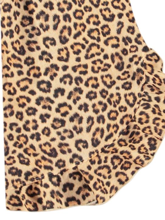 Molo: Pantaloni palazzo in cotone stampato - kids-girls_1 | Luisa Via Roma