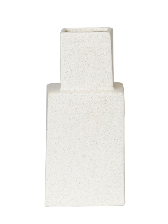 Ferm Living: Koa brutalist vase - White - ecraft_0 | Luisa Via Roma