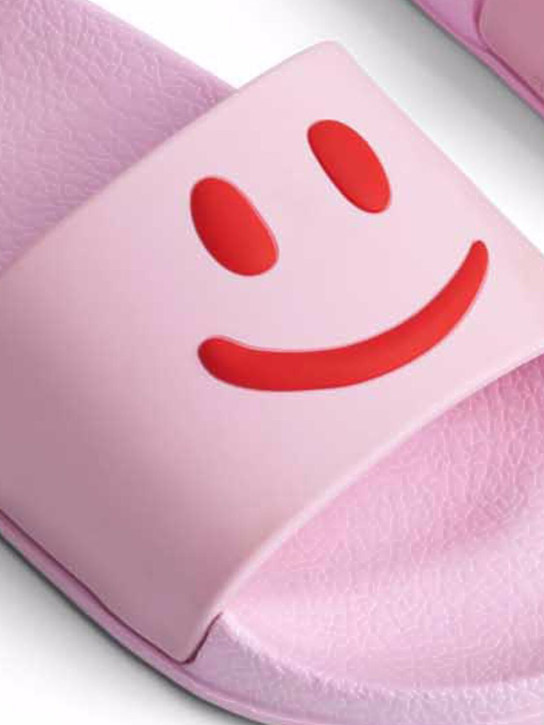 Molo: ラバースライドサンダル - kids-girls_1 | Luisa Via Roma