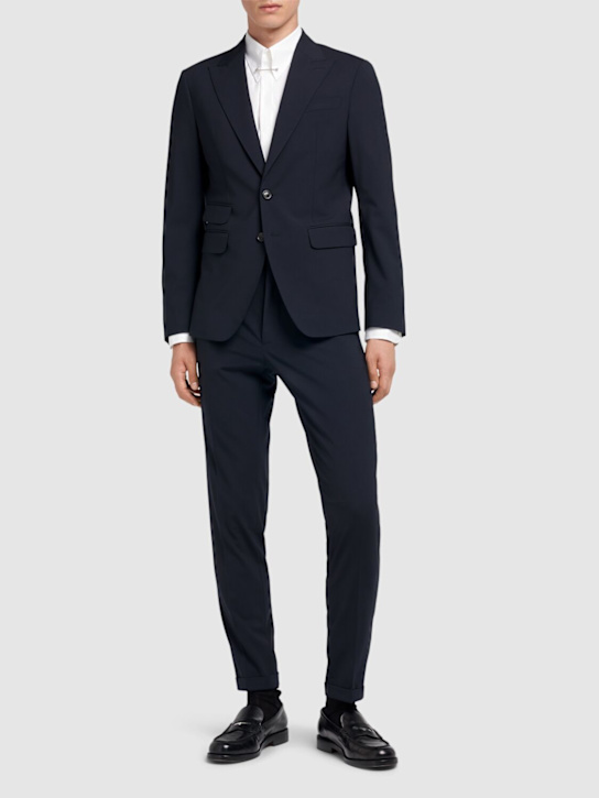 Dsquared2: London wool blend suit - men_1 | Luisa Via Roma