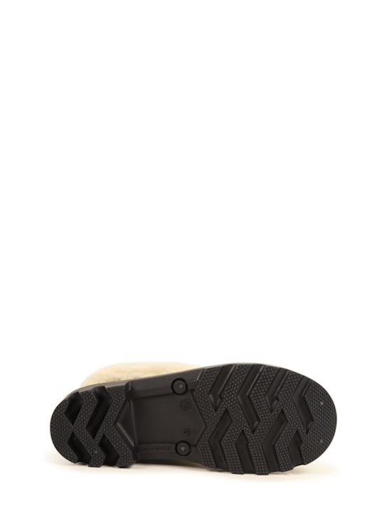 Chloé: Stivali antipioggia con pelliccia sintetica - kids-girls_3 | Luisa Via Roma