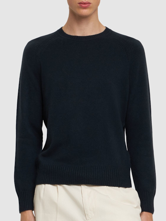 Boss: Emalvo cashmere crewneck sweater - men_2 | Luisa Via Roma