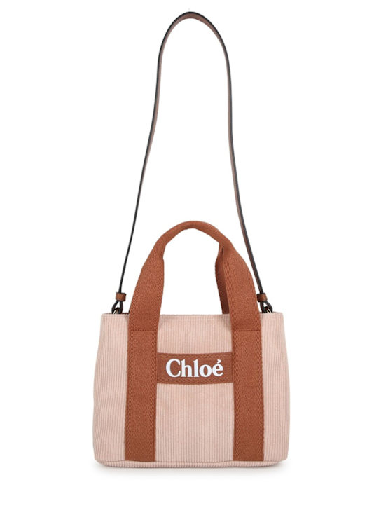 Chloé: コーデュロイバッグ - kids-girls_0 | Luisa Via Roma