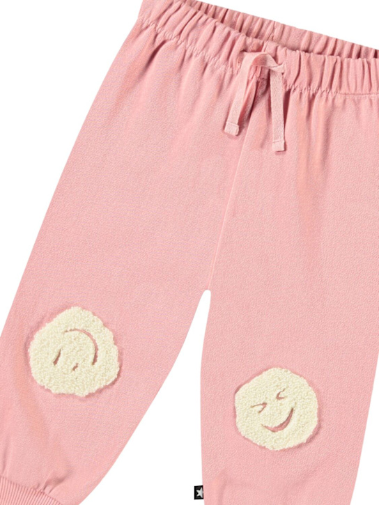 Molo: オーガニックコットンスウェットパンツ - kids-girls_1 | Luisa Via Roma