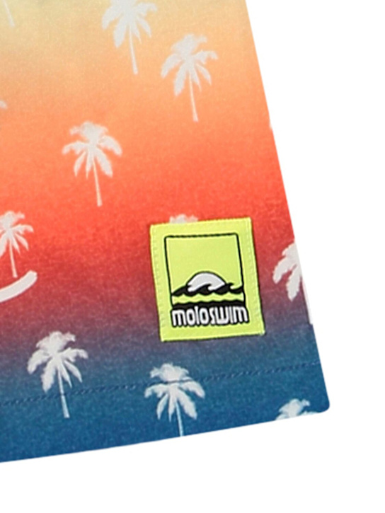 Molo: Printed recycled nylon swim shorts - kids-boys_1 | Luisa Via Roma