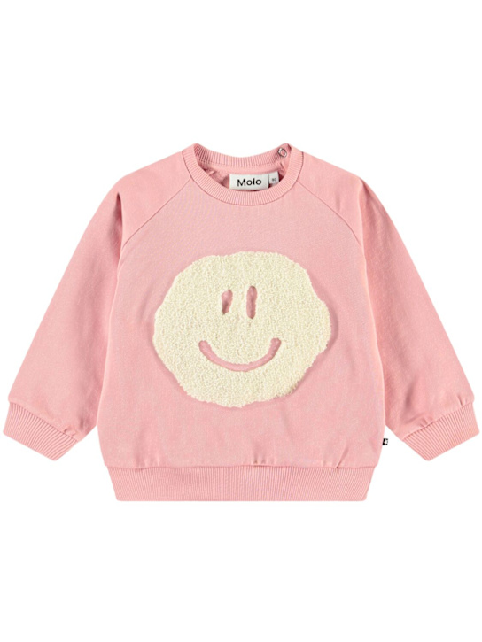 Molo: オーガニックコットンスウェットシャツ - kids-girls_0 | Luisa Via Roma