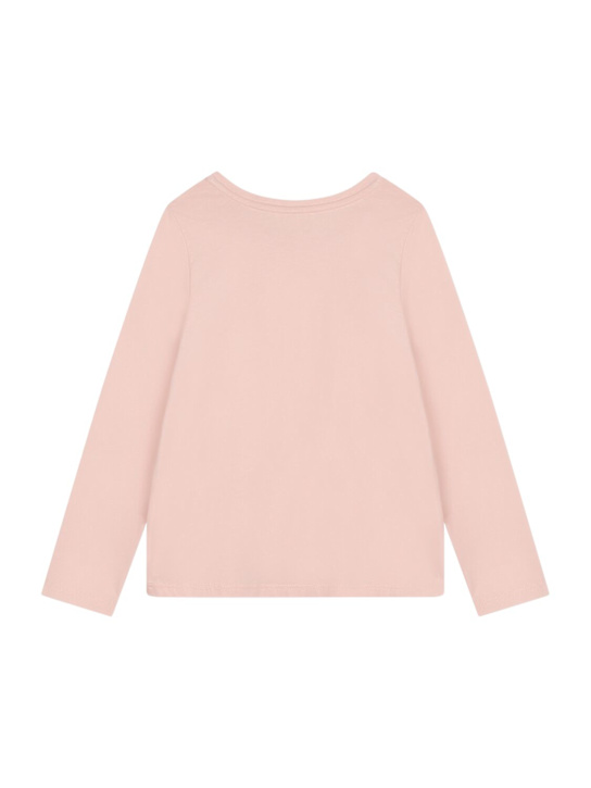 Chloé: コットンTシャツ - kids-girls_1 | Luisa Via Roma