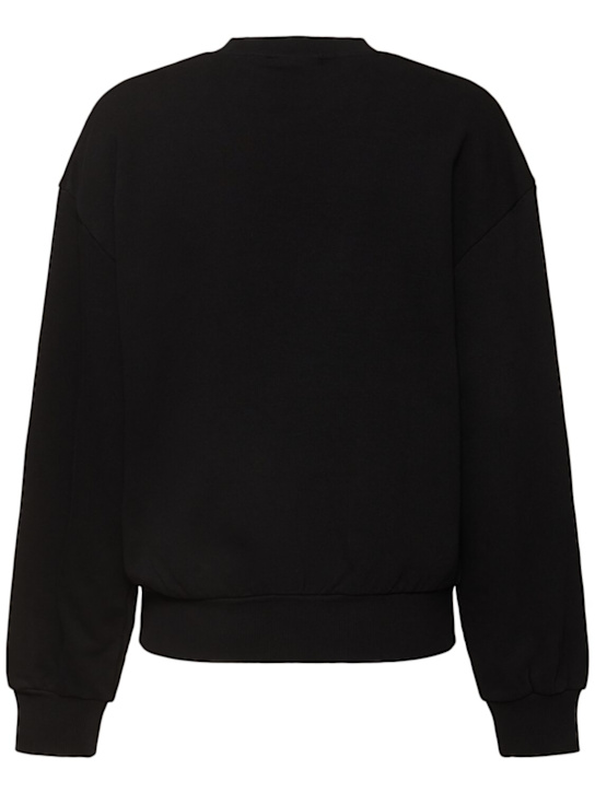Carhartt WIP: Casey crewneck sweatshirt - Black/Silver - women_4 | Luisa Via Roma