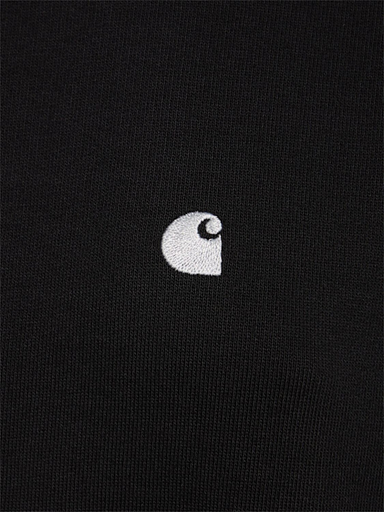 Carhartt WIP: Casey crewneck sweatshirt - Black/Silver - women_3 | Luisa Via Roma