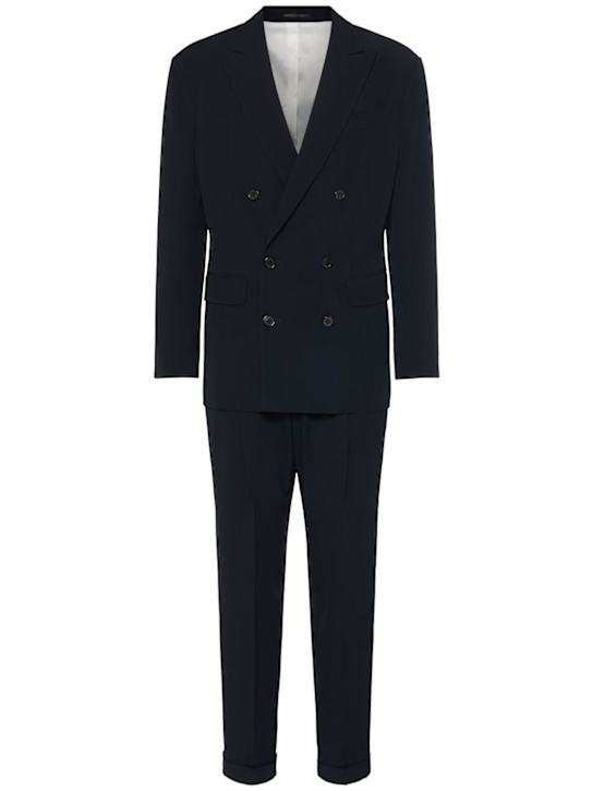 Dsquared2: Casablanca viscose blend suit - men_0 | Luisa Via Roma