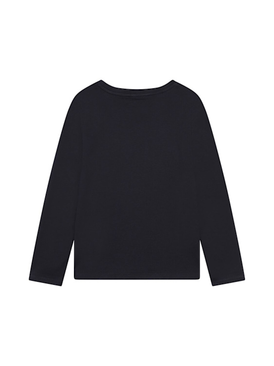 Chloé: コットンTシャツ - kids-girls_1 | Luisa Via Roma